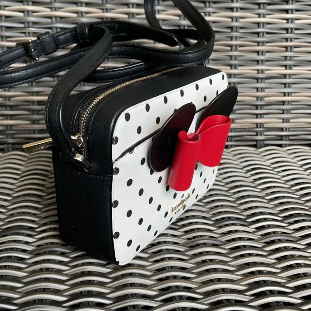 disney x kate spade new york other minnie mouse camera bag - Picture 15 of 16
